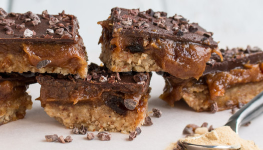 Caramel Mesquite Slice