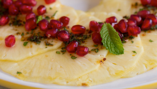 Pineapple & Mint Carpaccio