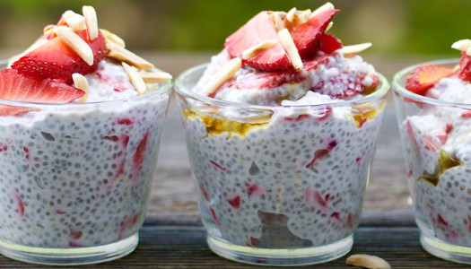 Strawberry Chia Pudding